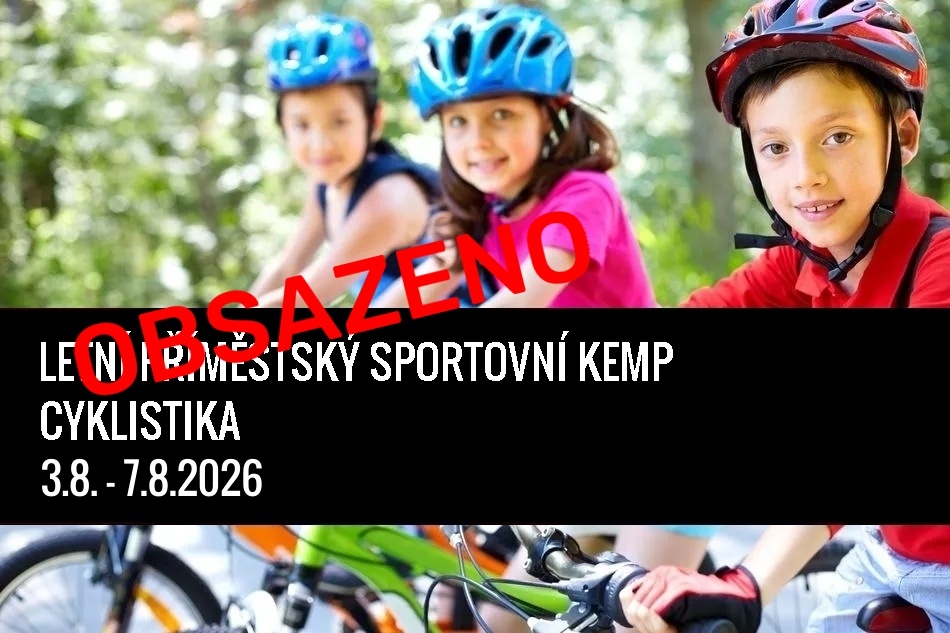 Sportovní příměstský tábor SVITAVY výelt na kolech, tábor pro děti